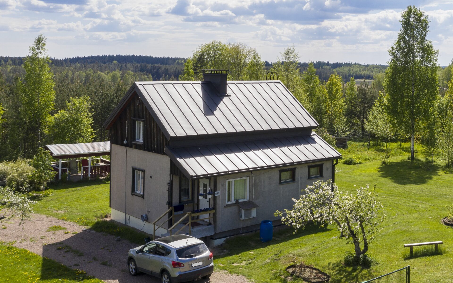 Metehe Modern PUR Matta 32 tummanruskea Hä